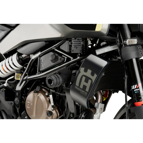 Puig Puig vintage 2.0 frame sliders | black | husqvarna svartpilen/vitpilen 125/401 2024>current